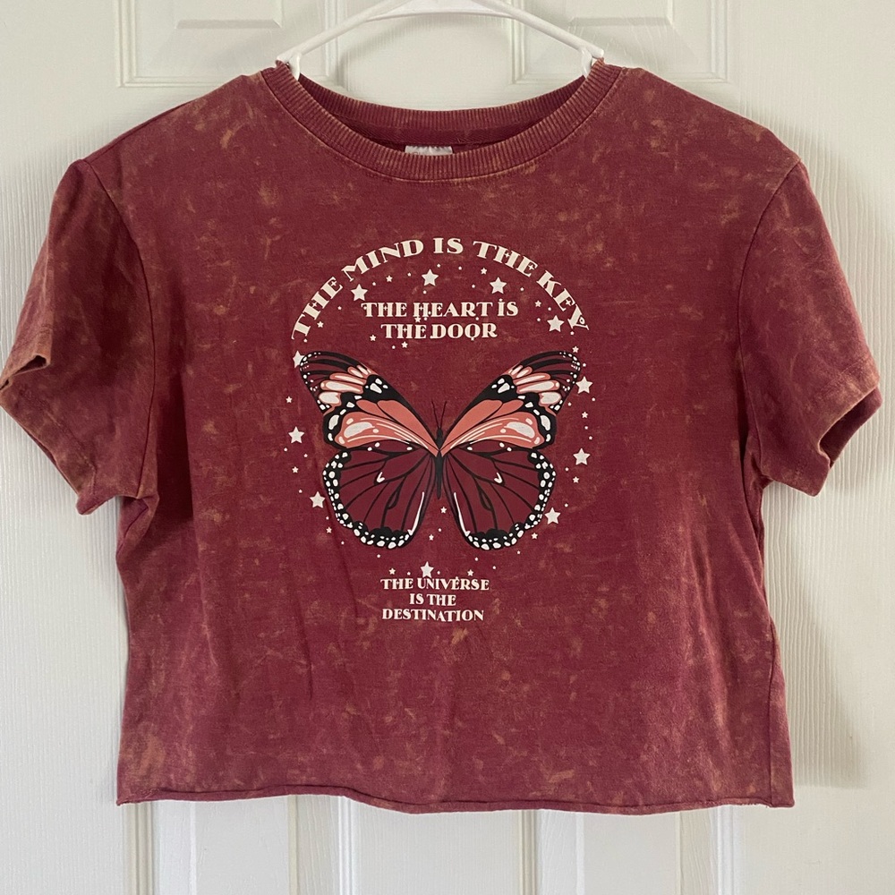 No Boundaries, Size S, Crop Top T-shirt